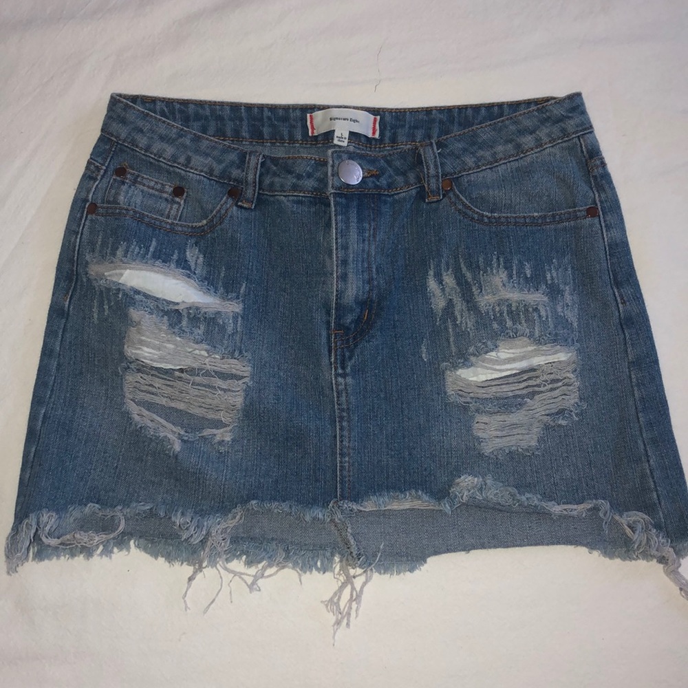 Denim skirt